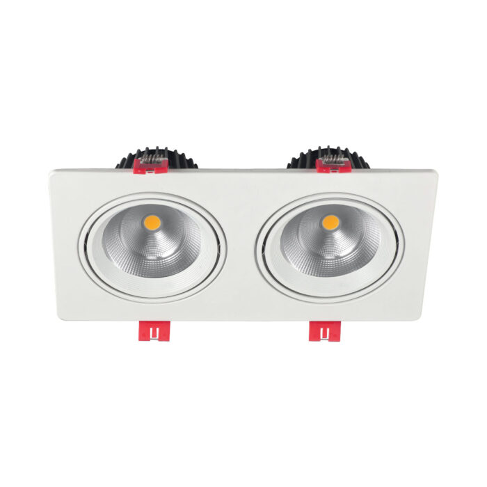 چراغ سقفى توکار مدل SH-6502- 2x24W