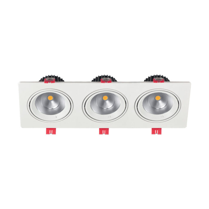 چراغ سقفى توکار مدل SH-6503- 3x24W
