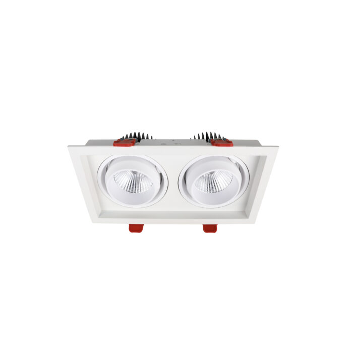 چراغ سقفى توکار مدل SH-6702- 2x36W